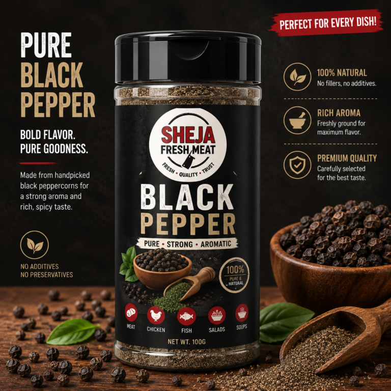 sheja black pepper